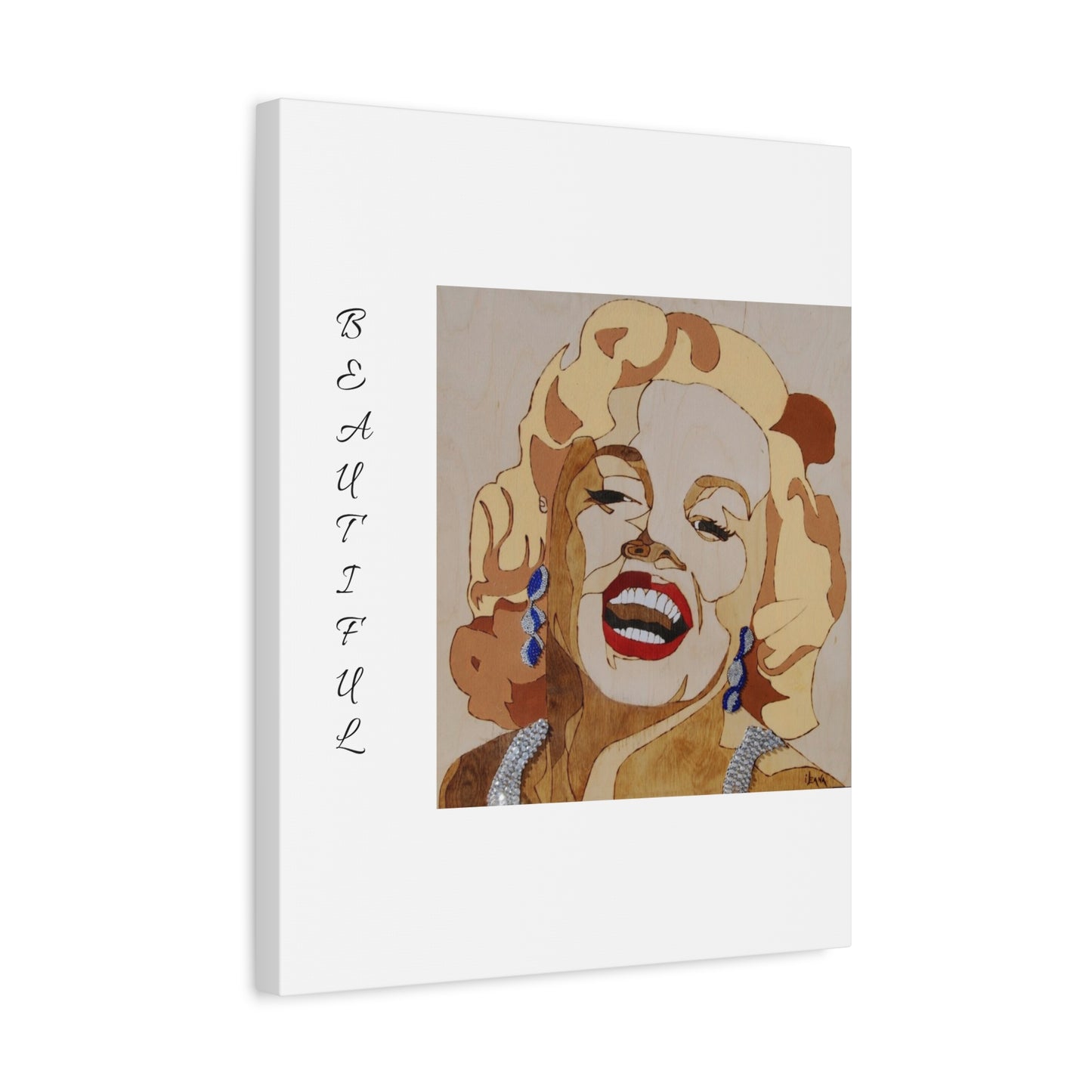 Marilyn Monroe Art Canvas - Stretched Wall Decor for Home & Office