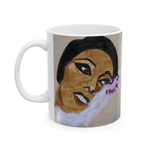 Artistic Ceramic Mug - Unique Design for Coffee Lovers