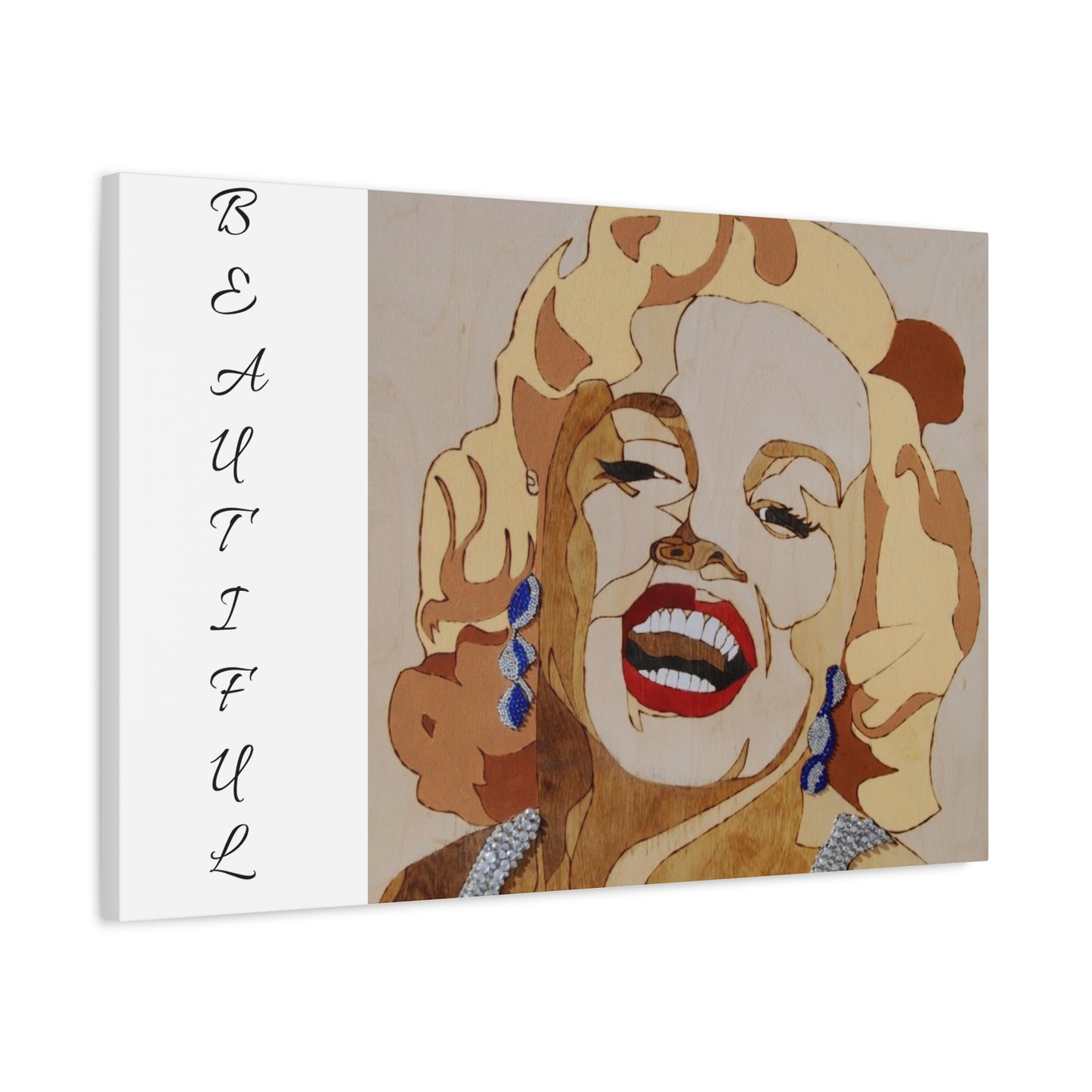 Marilyn Monroe Art Canvas - Stretched Wall Decor for Home & Office