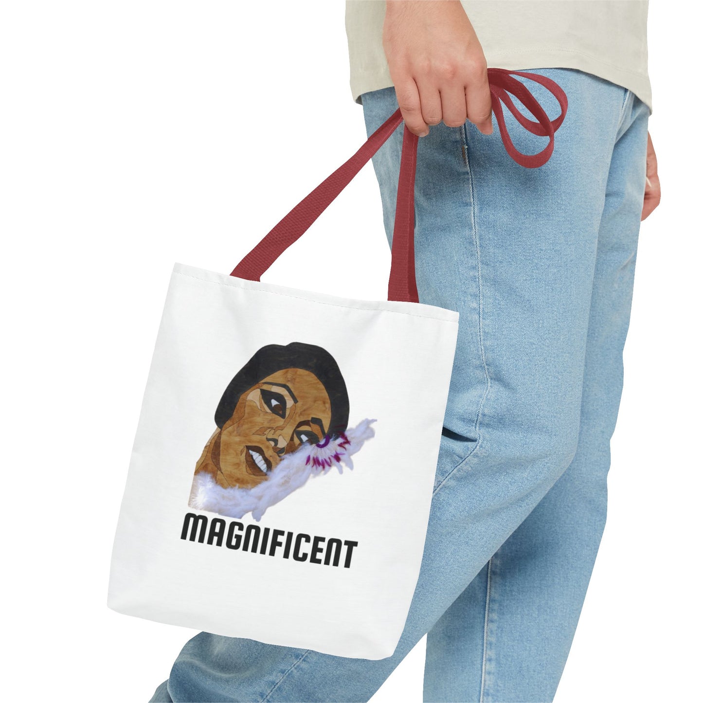 Magnificent Tote Bag - Inspirational Bag, Gift for Women, Shopping Tote, Motivational Bag, Everyday Accessory