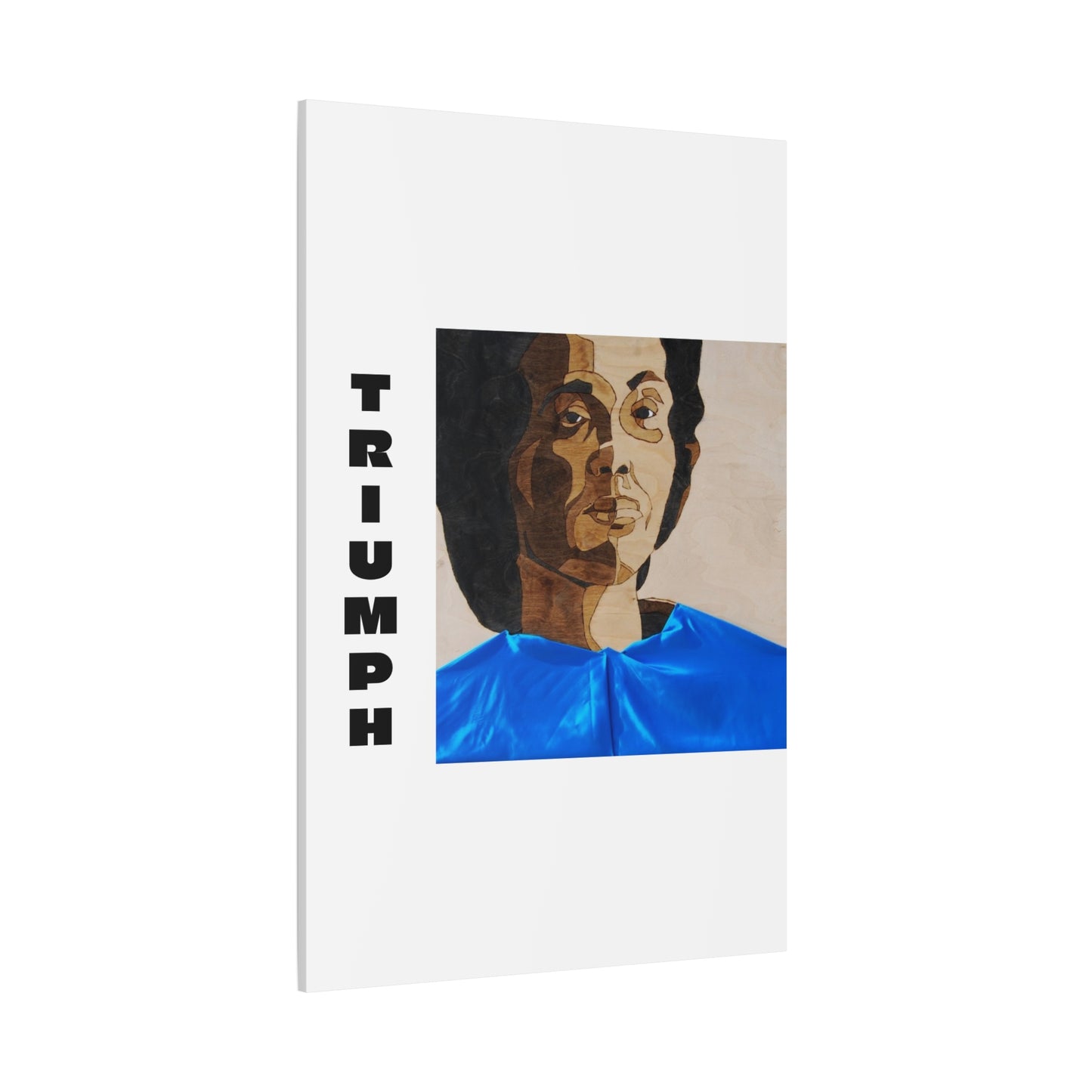 Artistic Canvas Wall Art - Stretched Matte Print of Iconic Portrait