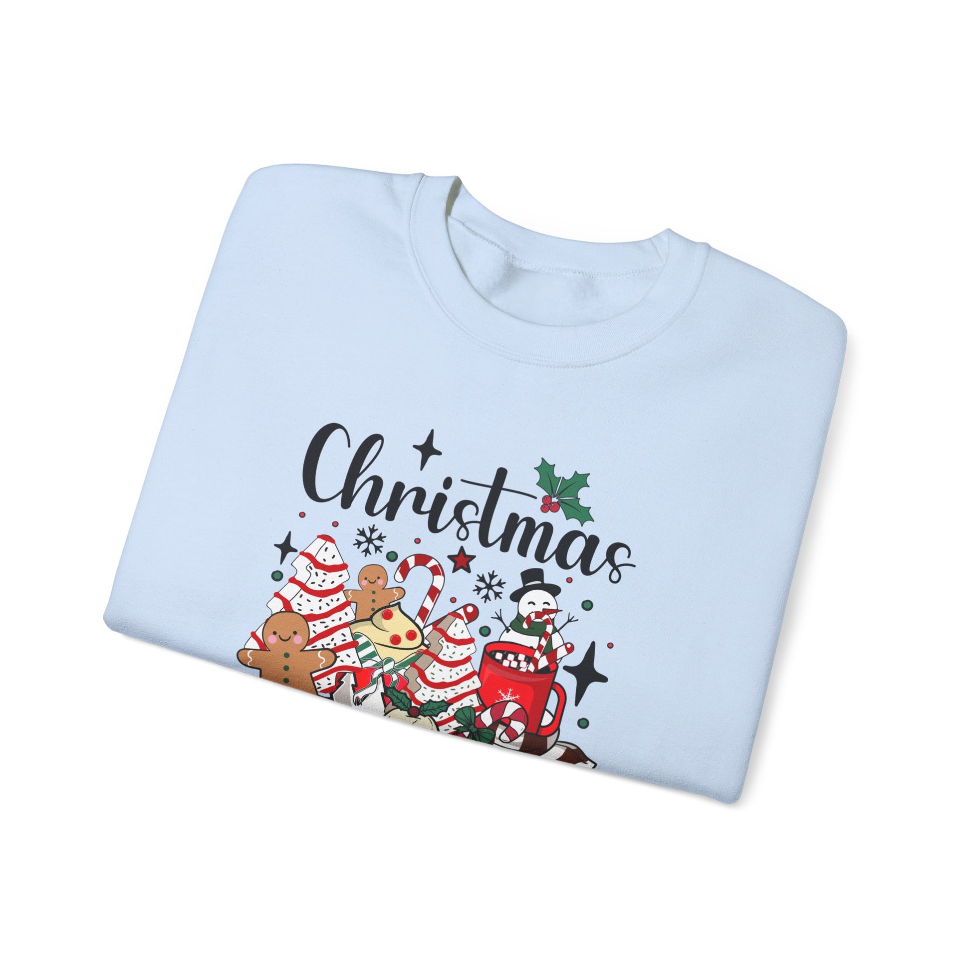 Christmas Calories Don't Count Crewneck Sweatshirt | Unisex Holiday Sweatshirt - Ileana Marie Designs