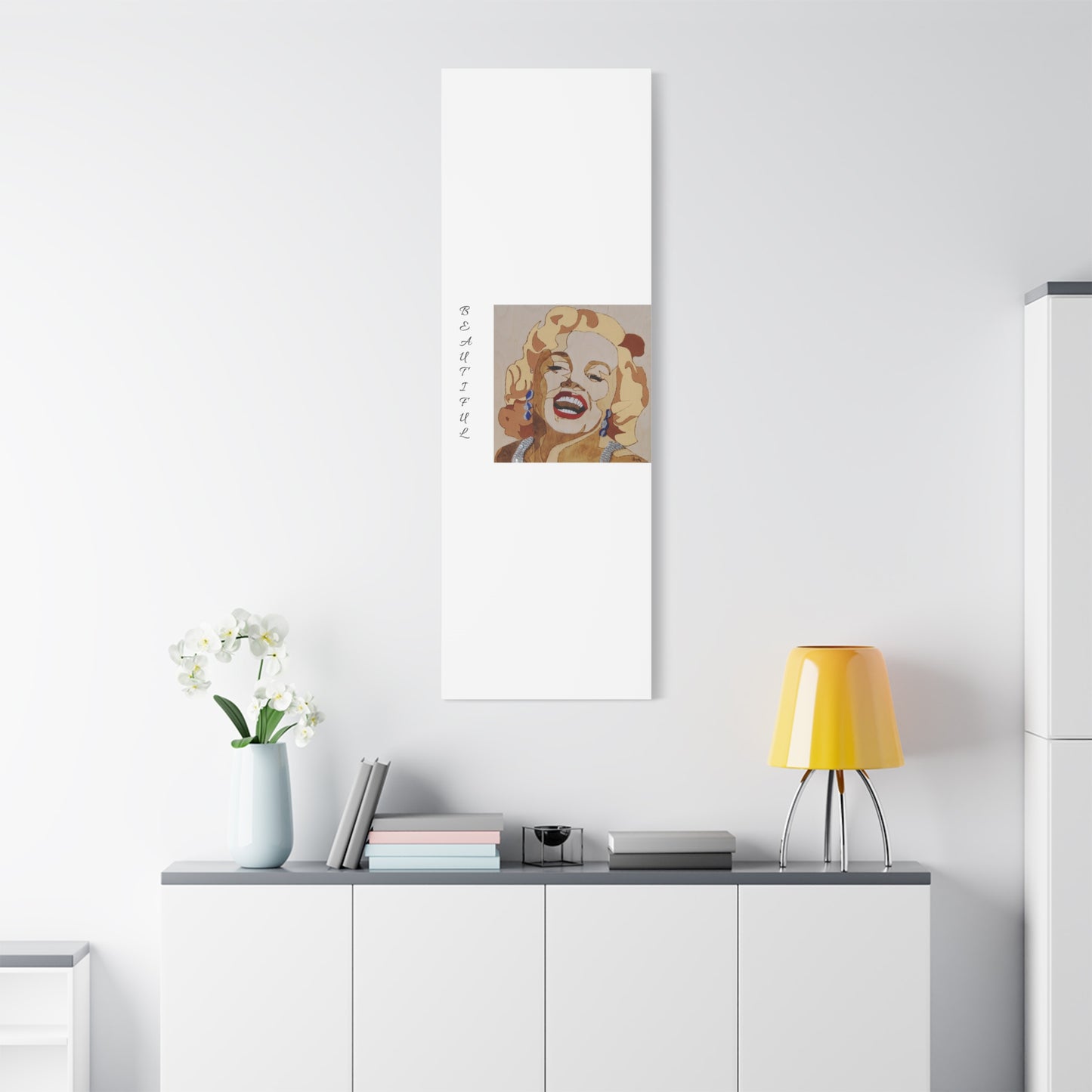 Marilyn Monroe Art Canvas - Stretched Wall Decor for Home & Office