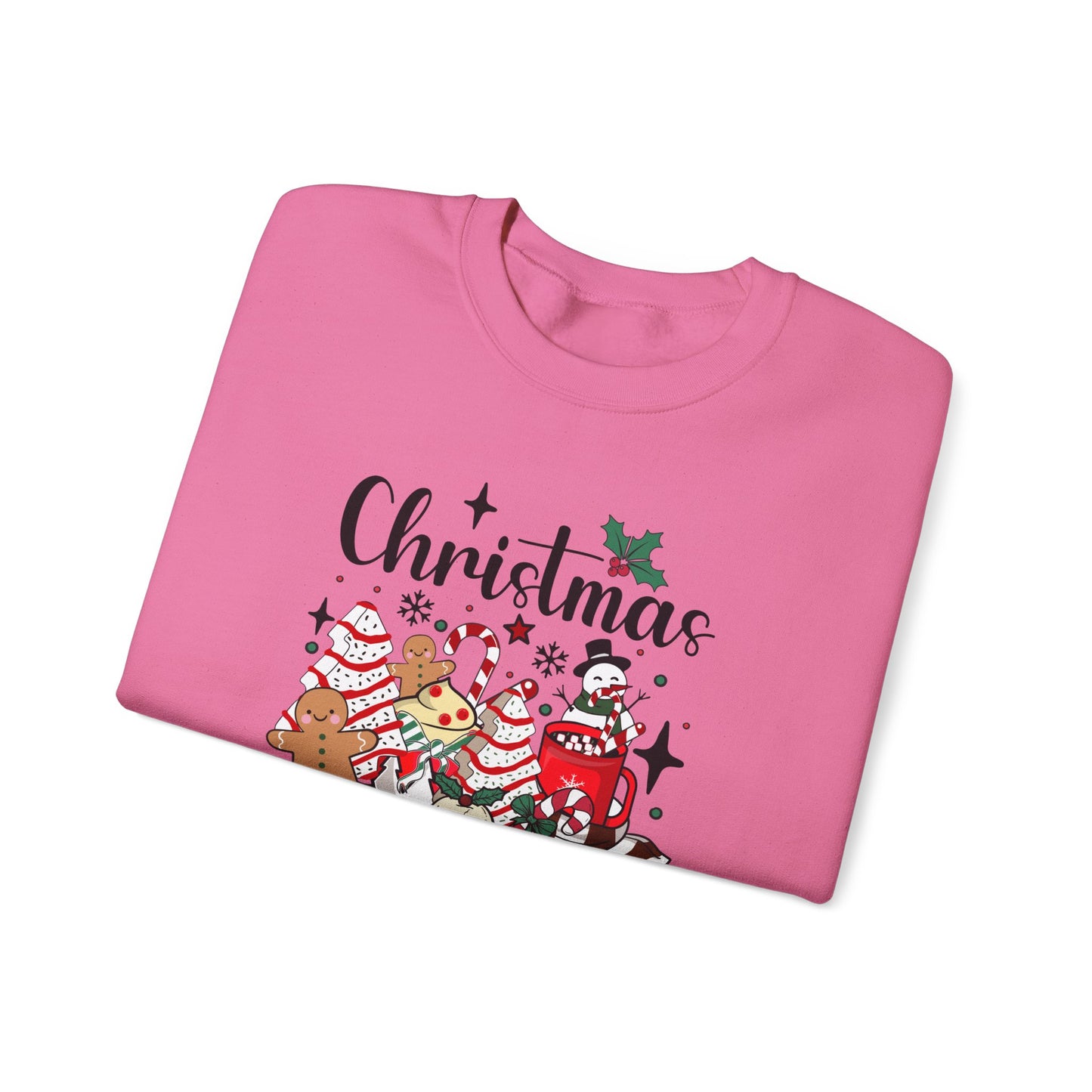 Christmas Calories Don't Count Crewneck Sweatshirt | Unisex Holiday Sweatshirt - Ileana Marie Designs