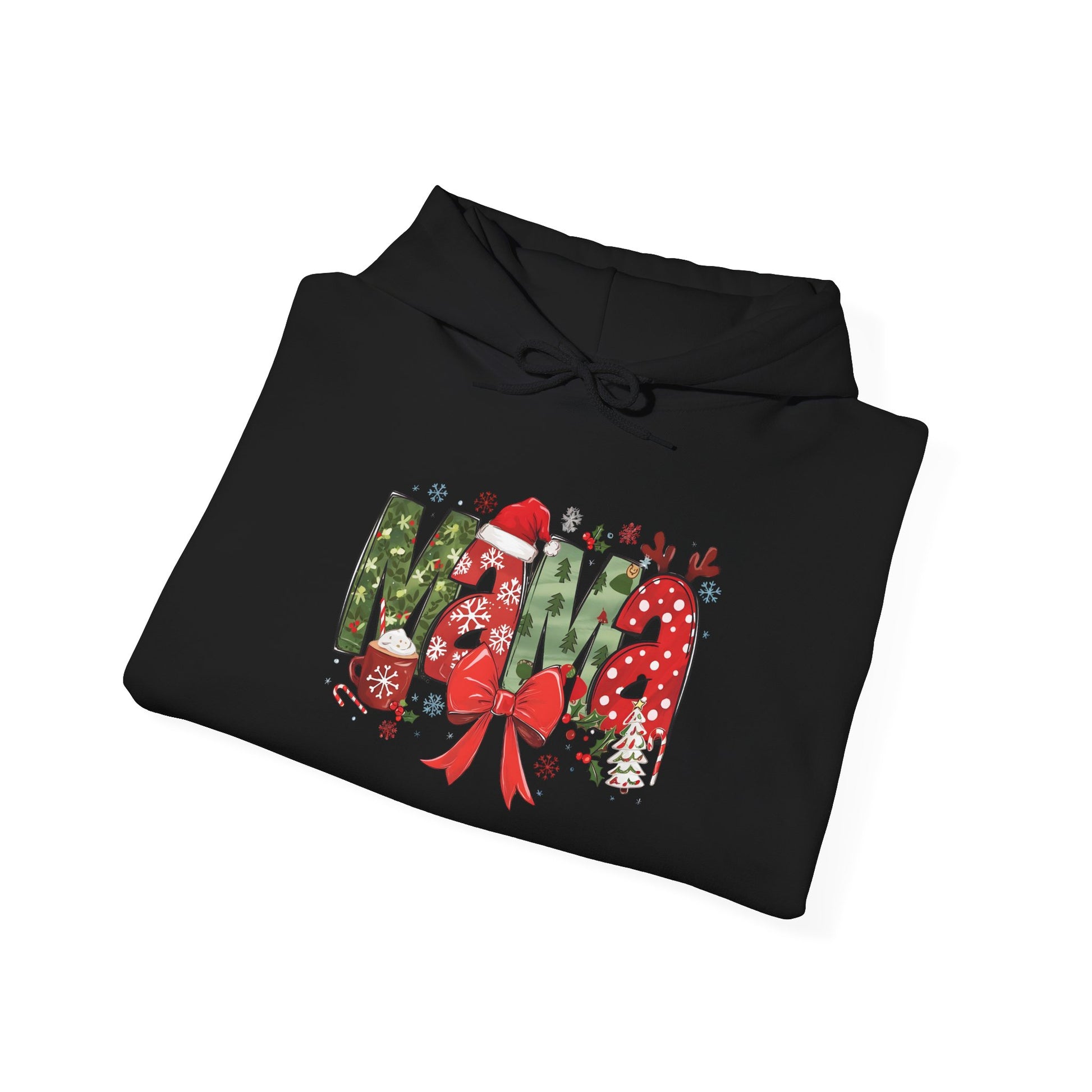 Festive Merry Sweatshirt - Unisex Heavy Blend™ Hoodie for Holiday Cheer - Ileana Marie Designs