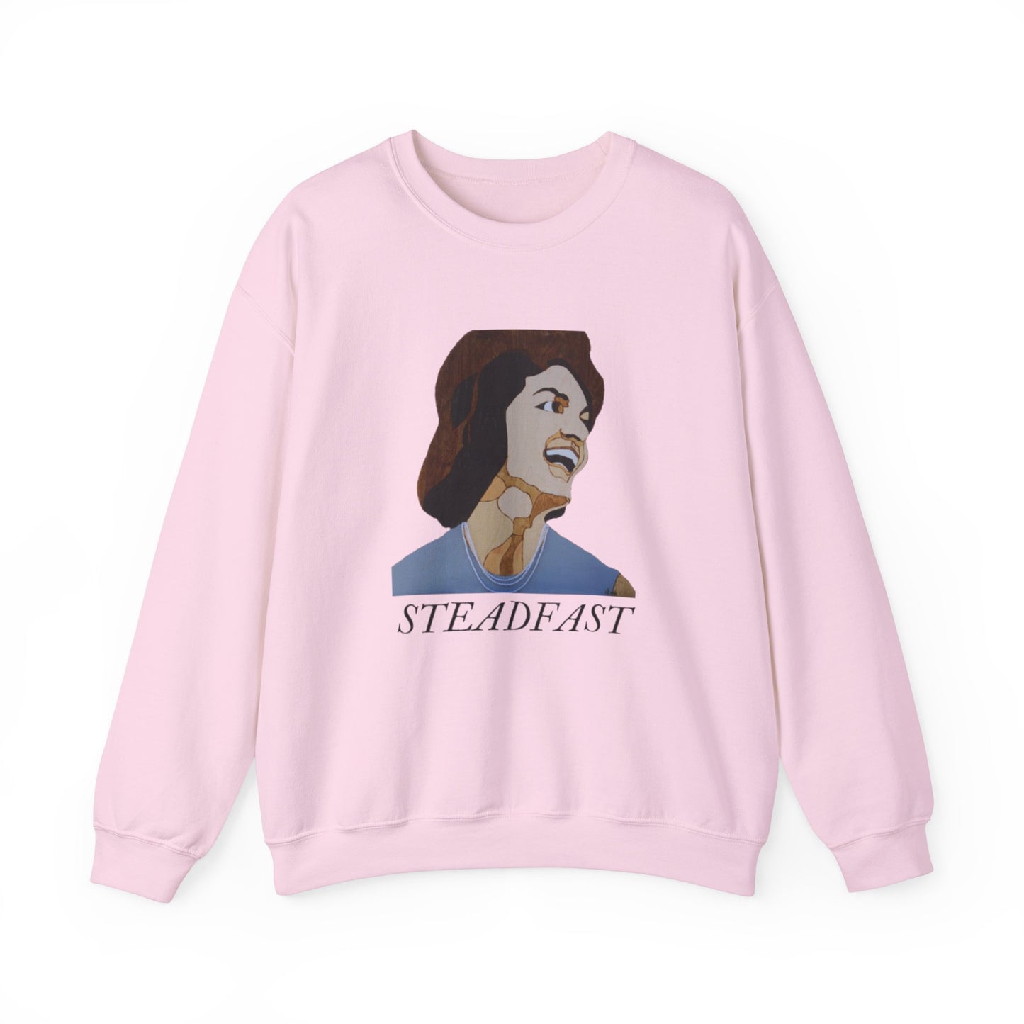 Steadfast Crewneck Sweatshirt | Inspirational Apparel for Motivation, Unisex Gift, Cozy Fashion, Everyday Wear, Birthday Gift