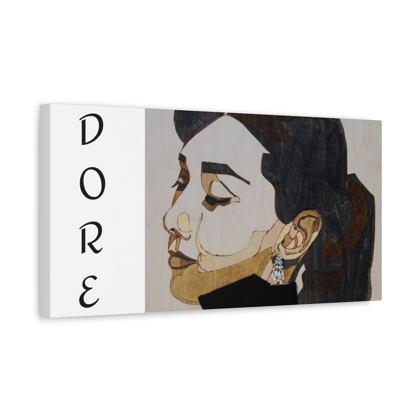 "Adored"Canvas Art – Stylish Portrait of a Woman