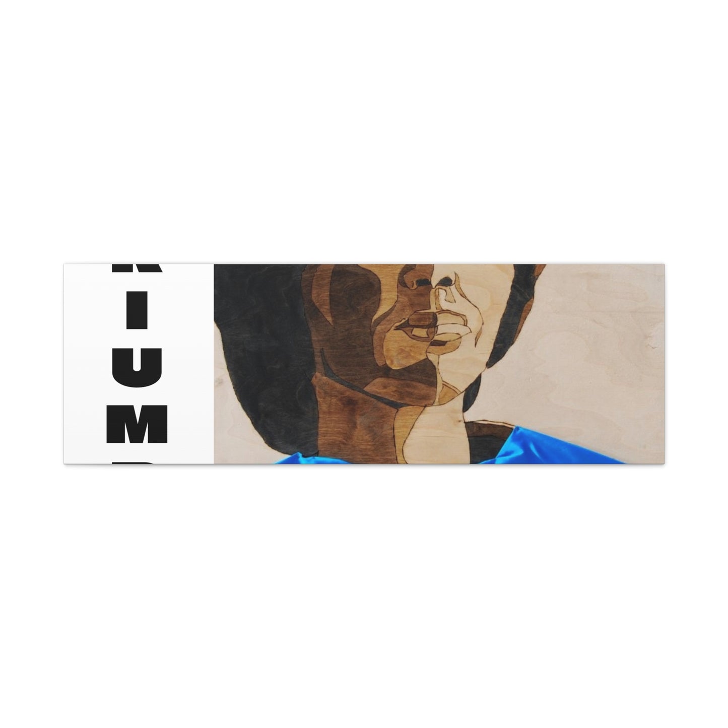 Artistic Canvas Wall Art - Stretched Matte Print of Iconic Portrait