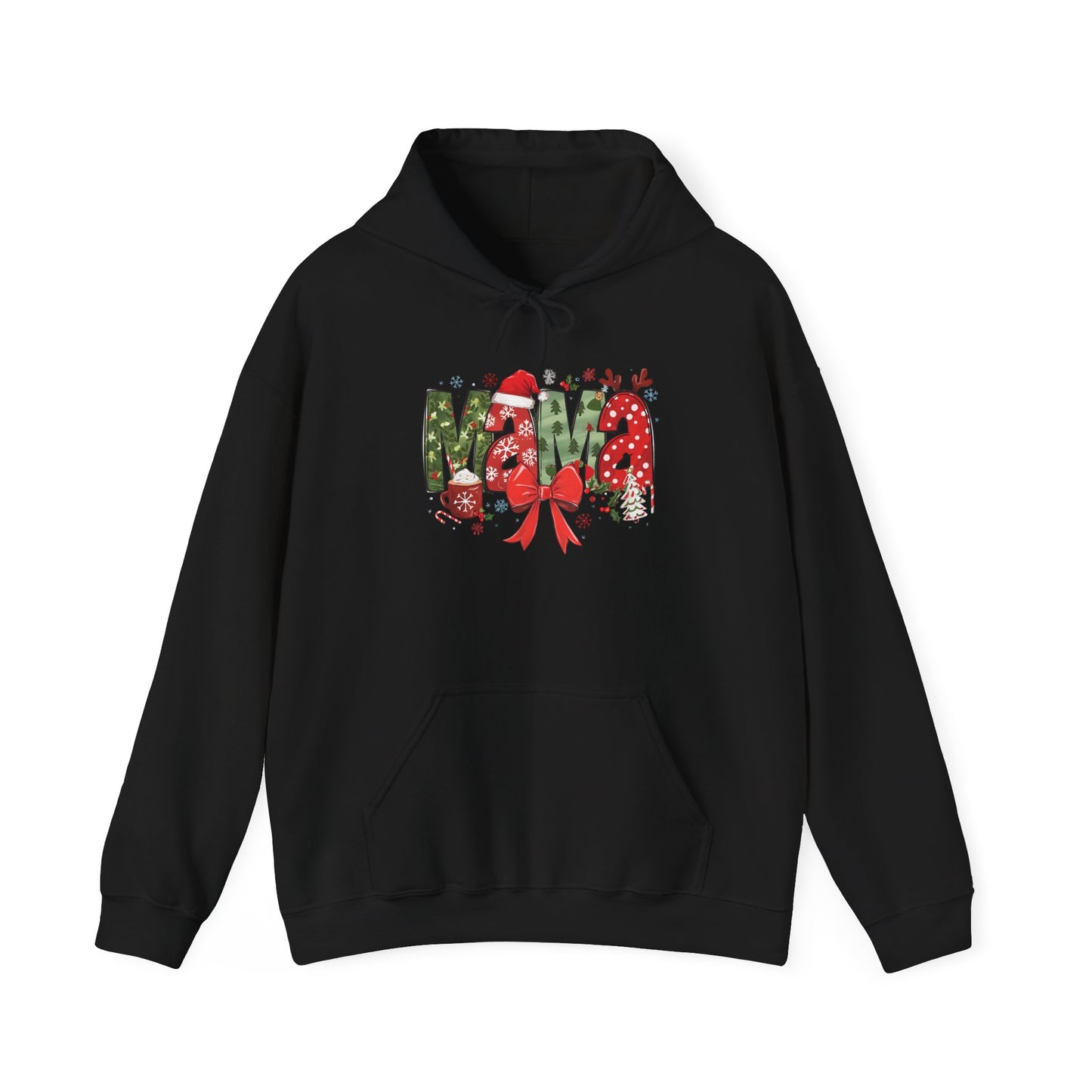 Festive Merry Sweatshirt - Unisex Heavy Blend™ Hoodie for Holiday Cheer - Ileana Marie Designs