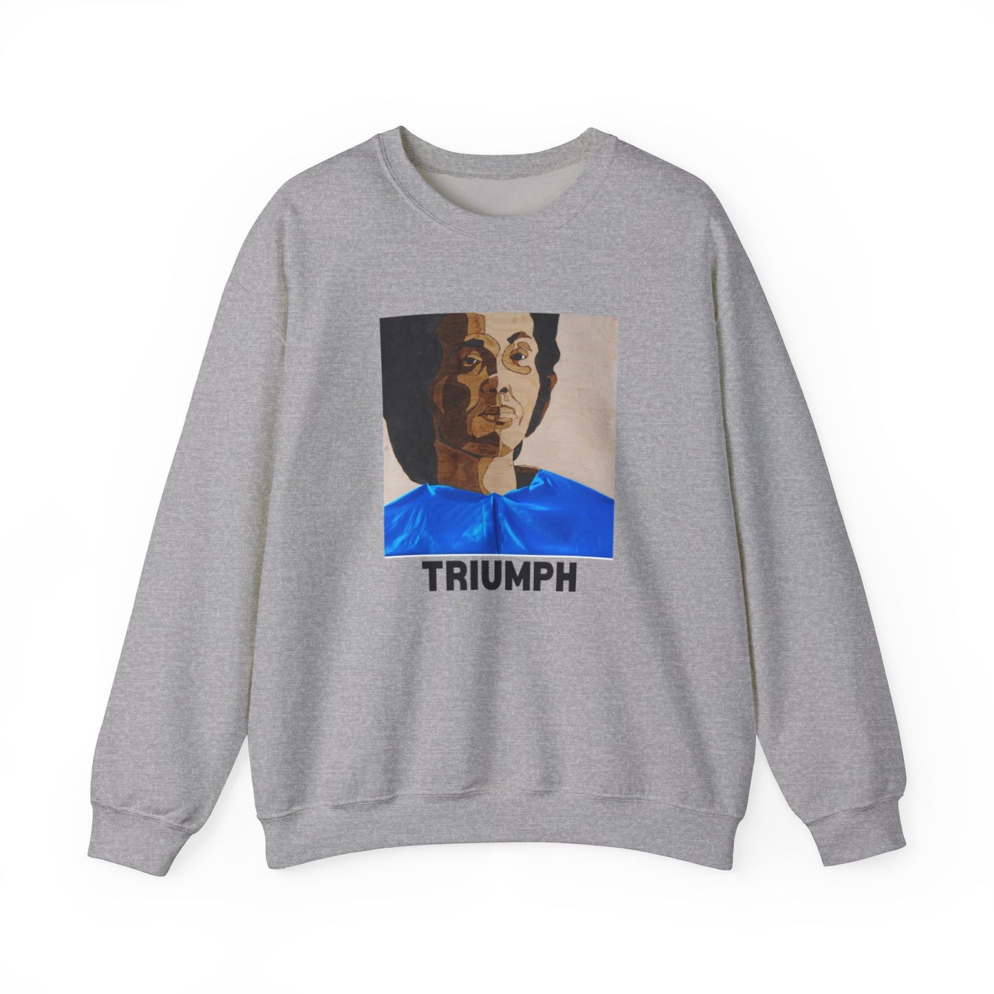 Triumph Crewneck Sweatshirt - Empowerment, Unisex Apparel, Motivational Gift, Cozy Fashion, Everyday Comfort