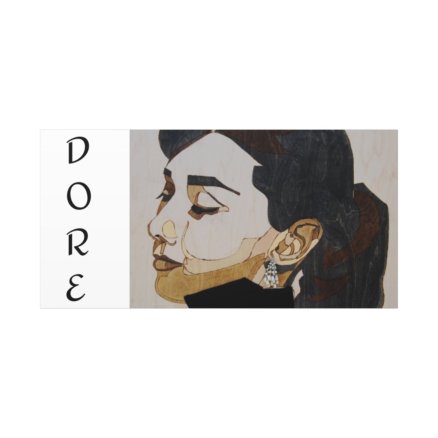 "Adored"Canvas Art – Stylish Portrait of a Woman