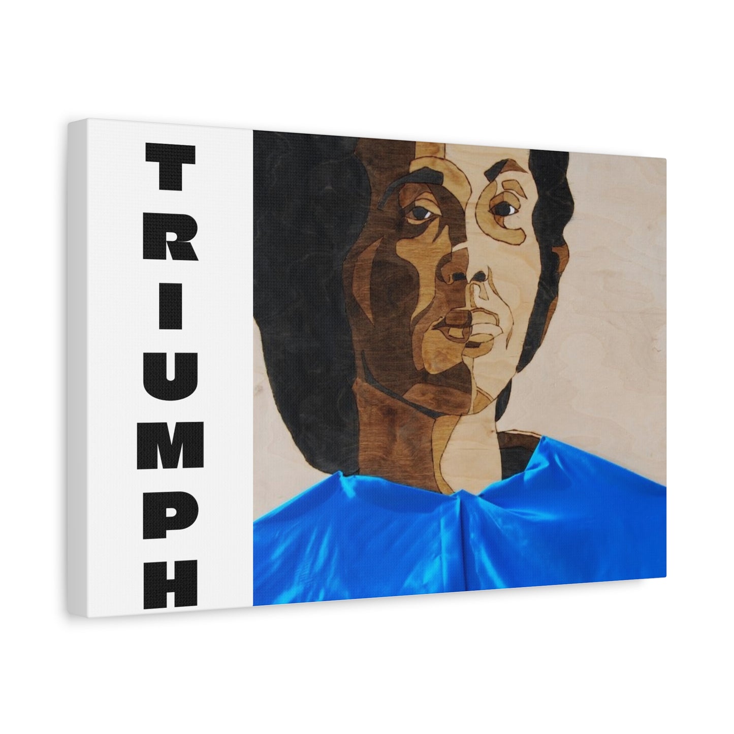 Artistic Canvas Wall Art - Stretched Matte Print of Iconic Portrait