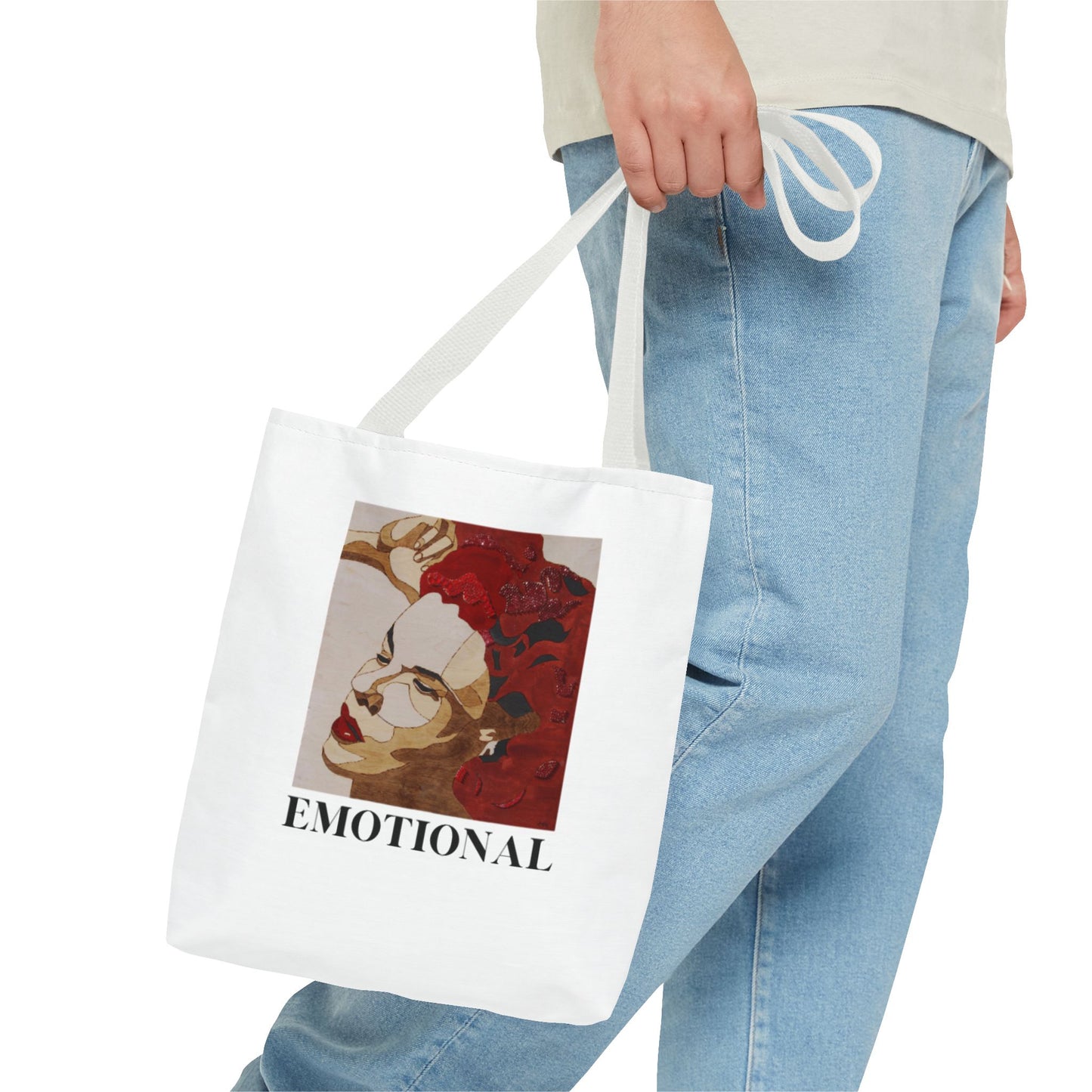 Emotional Art Tote Bag | Stylish Return to Nature Bag | Gift for Art Lovers, Everyday Use, Eco-Friendly Shopping, Statement Piece