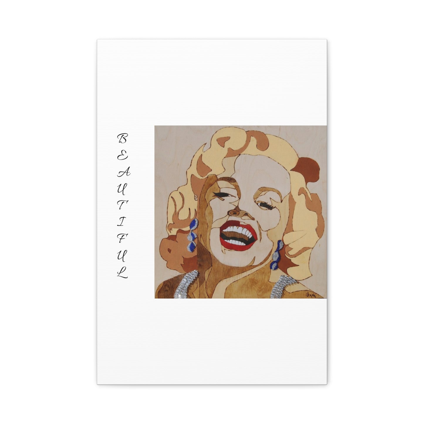 Marilyn Monroe Art Canvas - Stretched Wall Decor for Home & Office