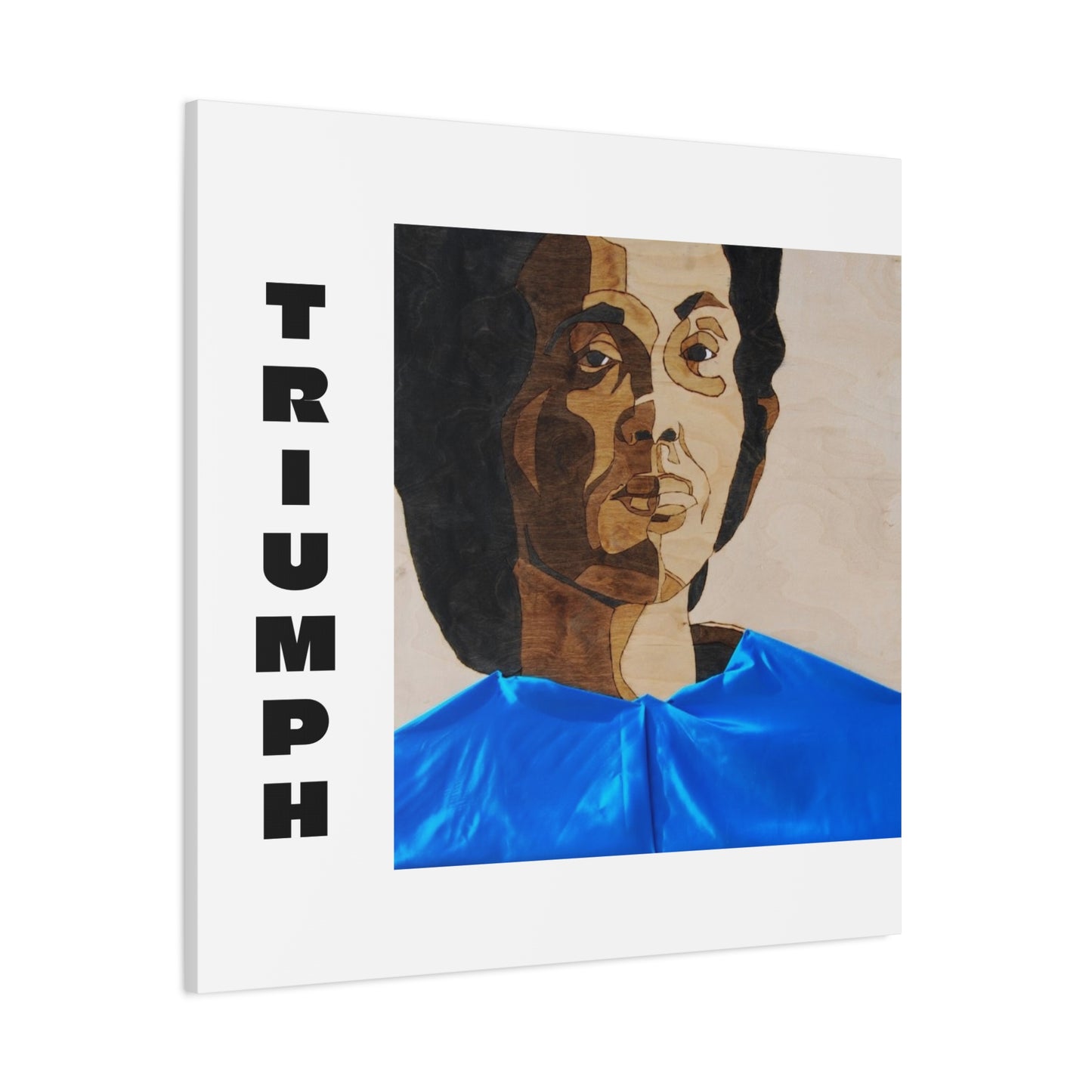 Artistic Canvas Wall Art - Stretched Matte Print of Iconic Portrait