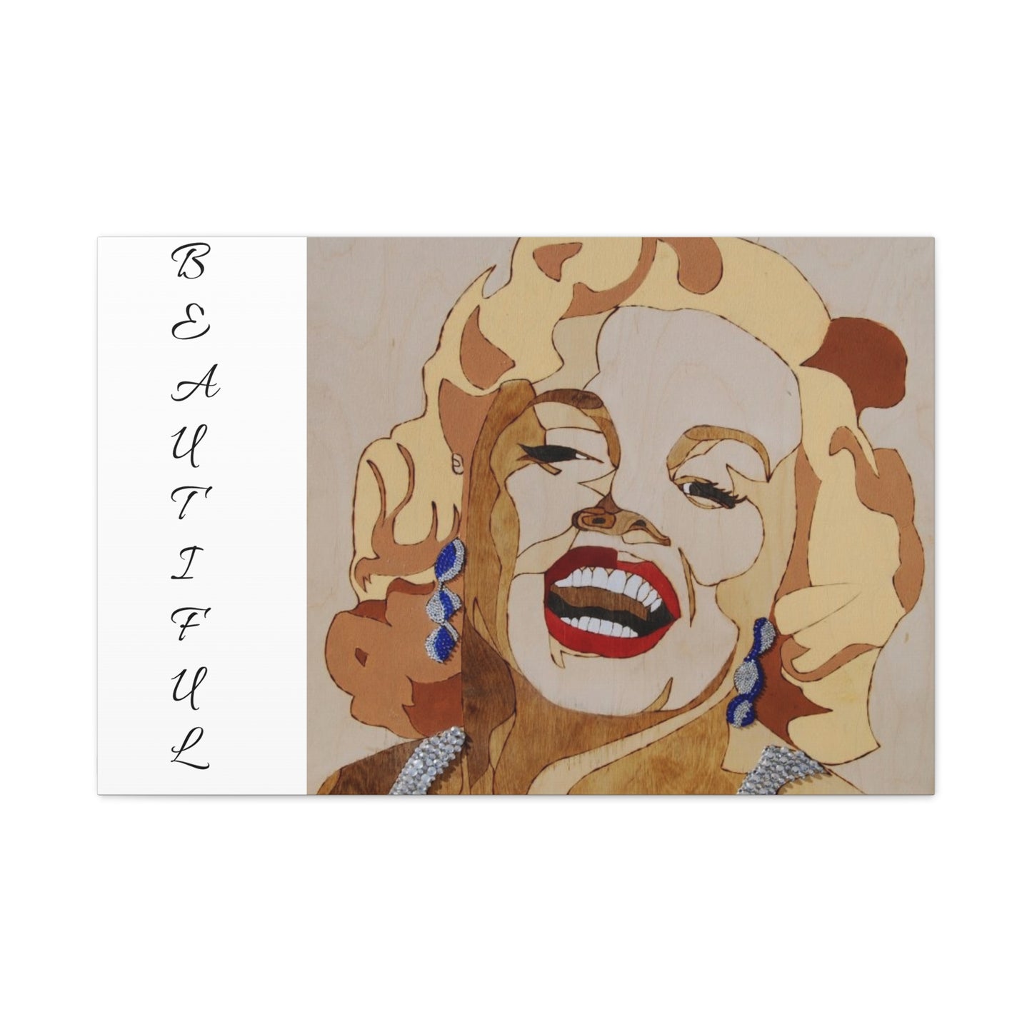 Marilyn Monroe Art Canvas - Stretched Wall Decor for Home & Office