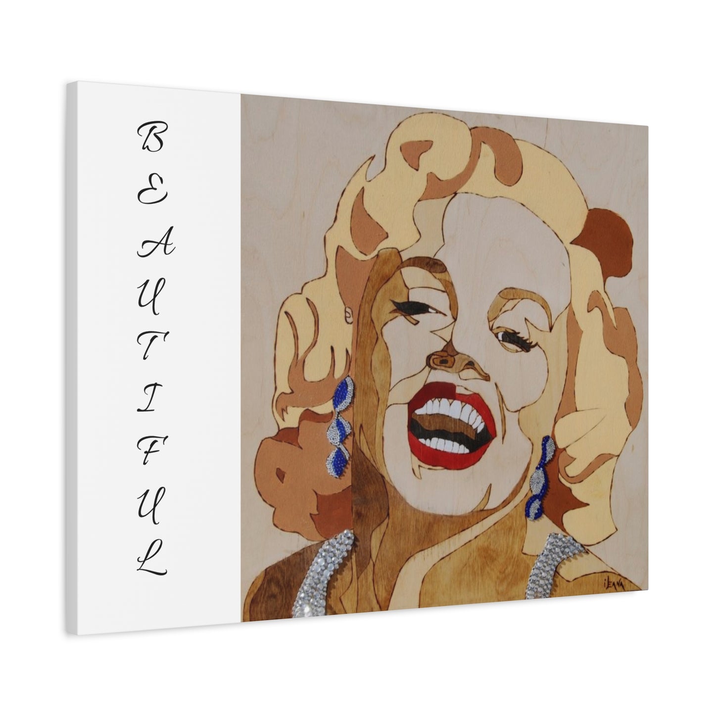 Marilyn Monroe Art Canvas - Stretched Wall Decor for Home & Office